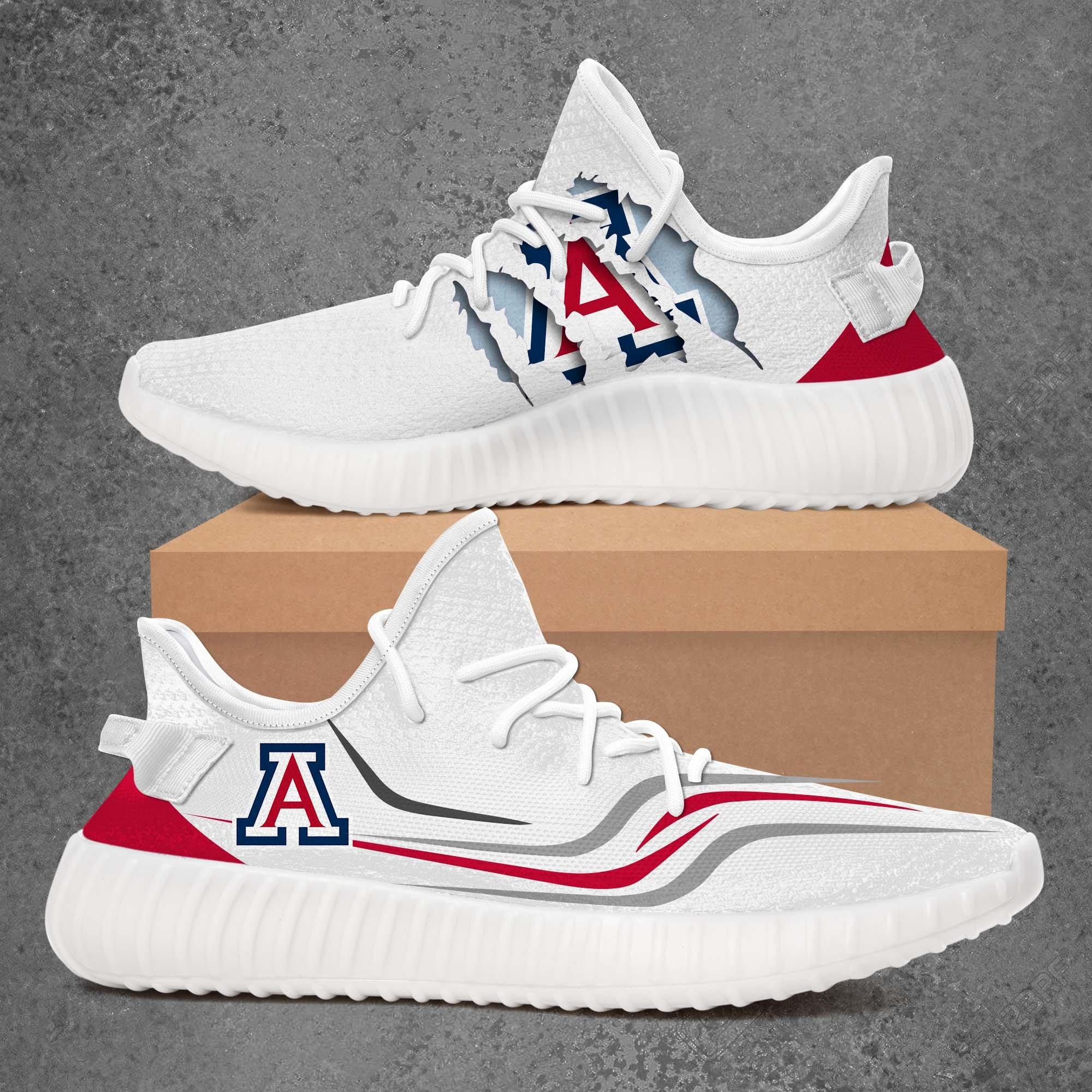 JWFancy Arizona Wildcats Yeezy Boost Shoes For Men And Women