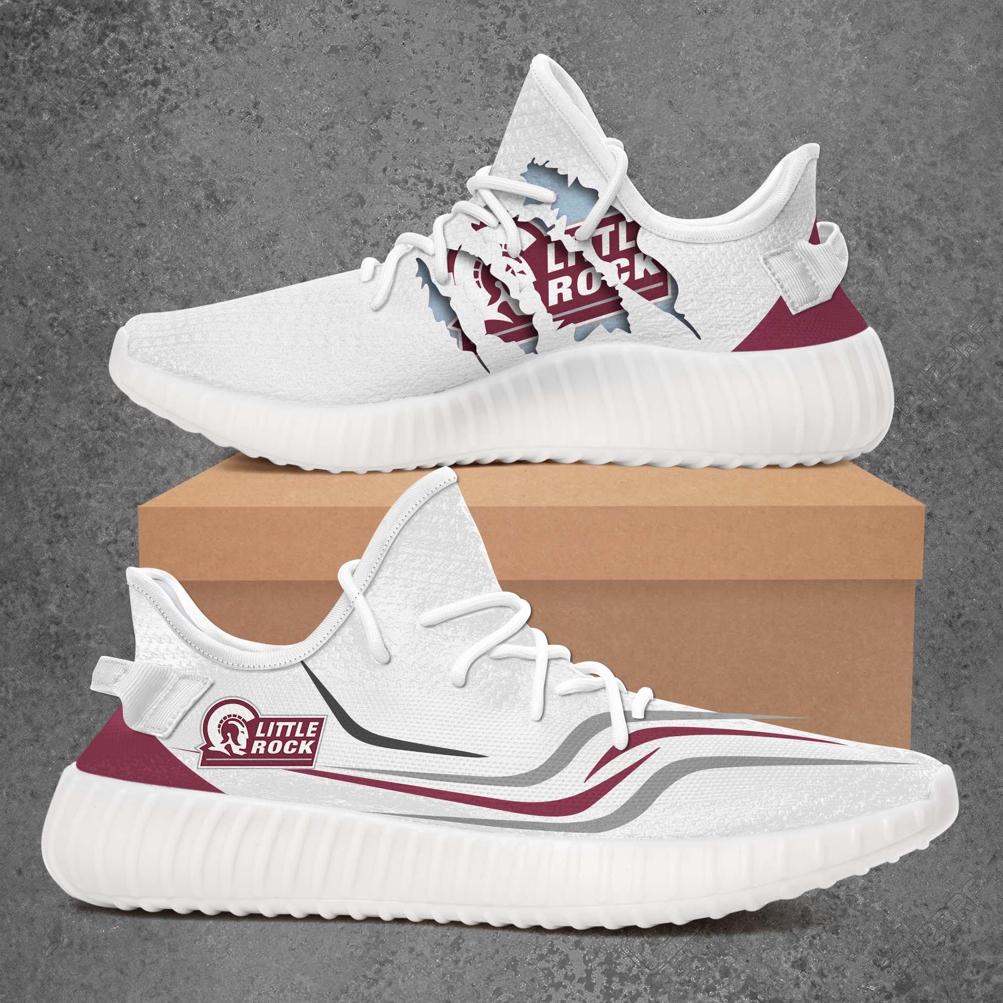 JWFancy Arkansas Little Rock Trojans Yeezy Boost Shoes For Men And Women
