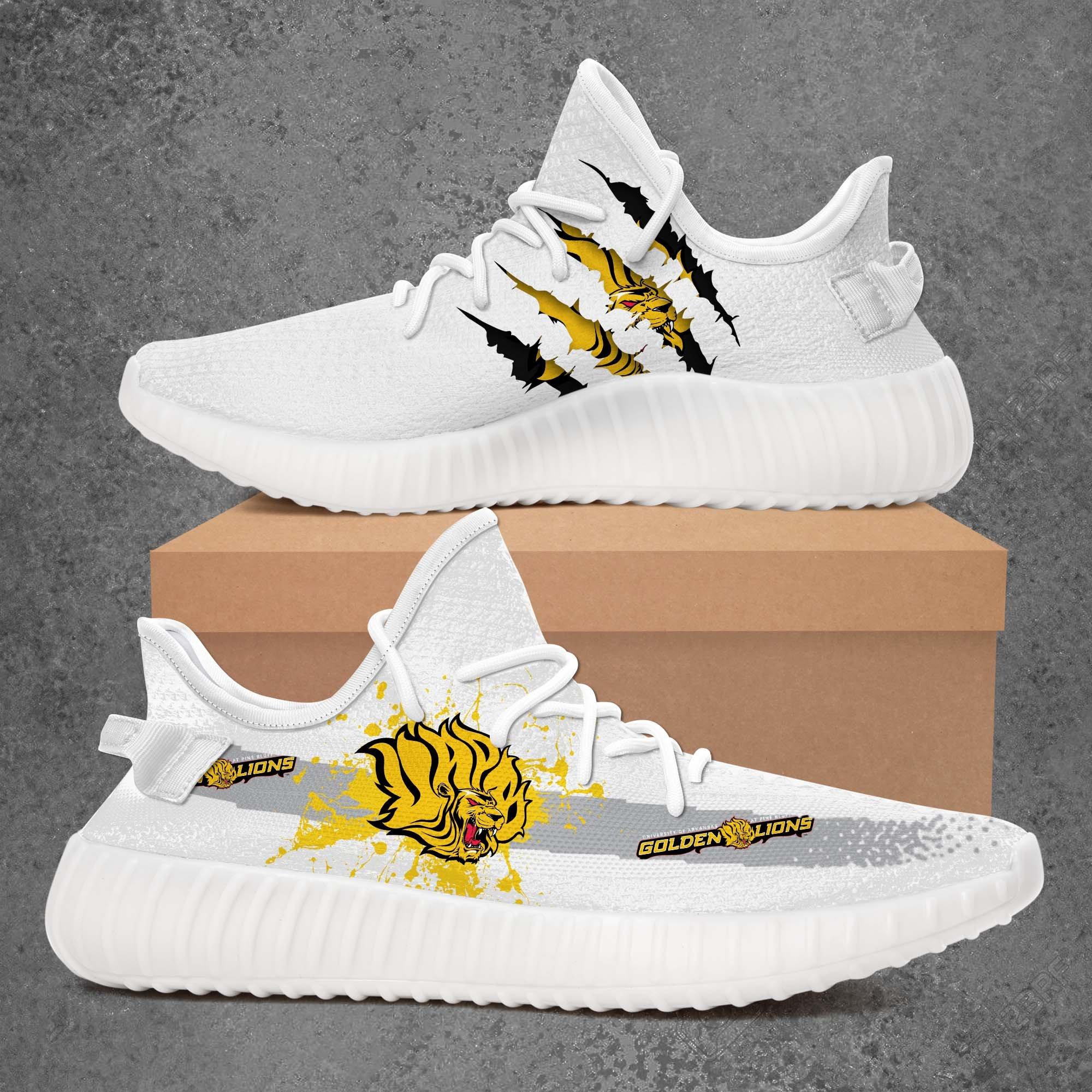 JWFancy Arkansas-Pine Bluffen Lions Yeezy Boost Shoes For Men And Women