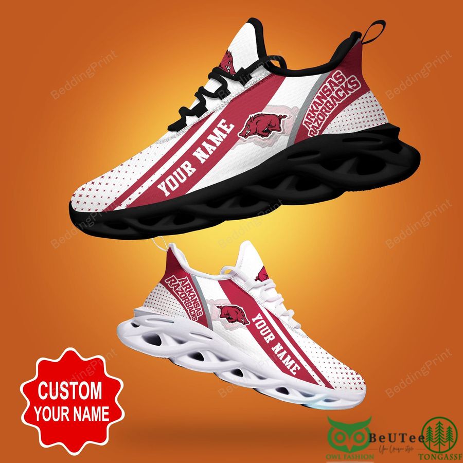 JWFancy Arkansas Razorbacks Max Soul Shoes Sneakers For Men And Women