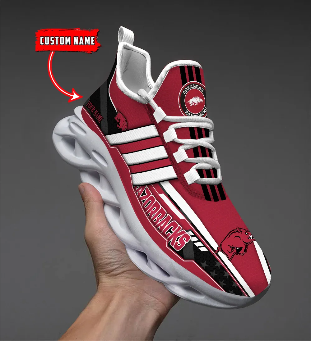 JWFancy Arkansas Razorbacks Max Soul Shoes Sneakers For Men And Women