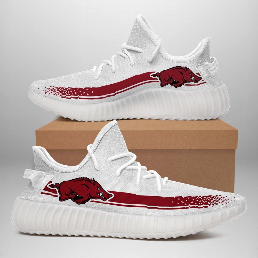 JWFancy Arkansas Razorbacks Yeezy Boost Shoes For Men And Women