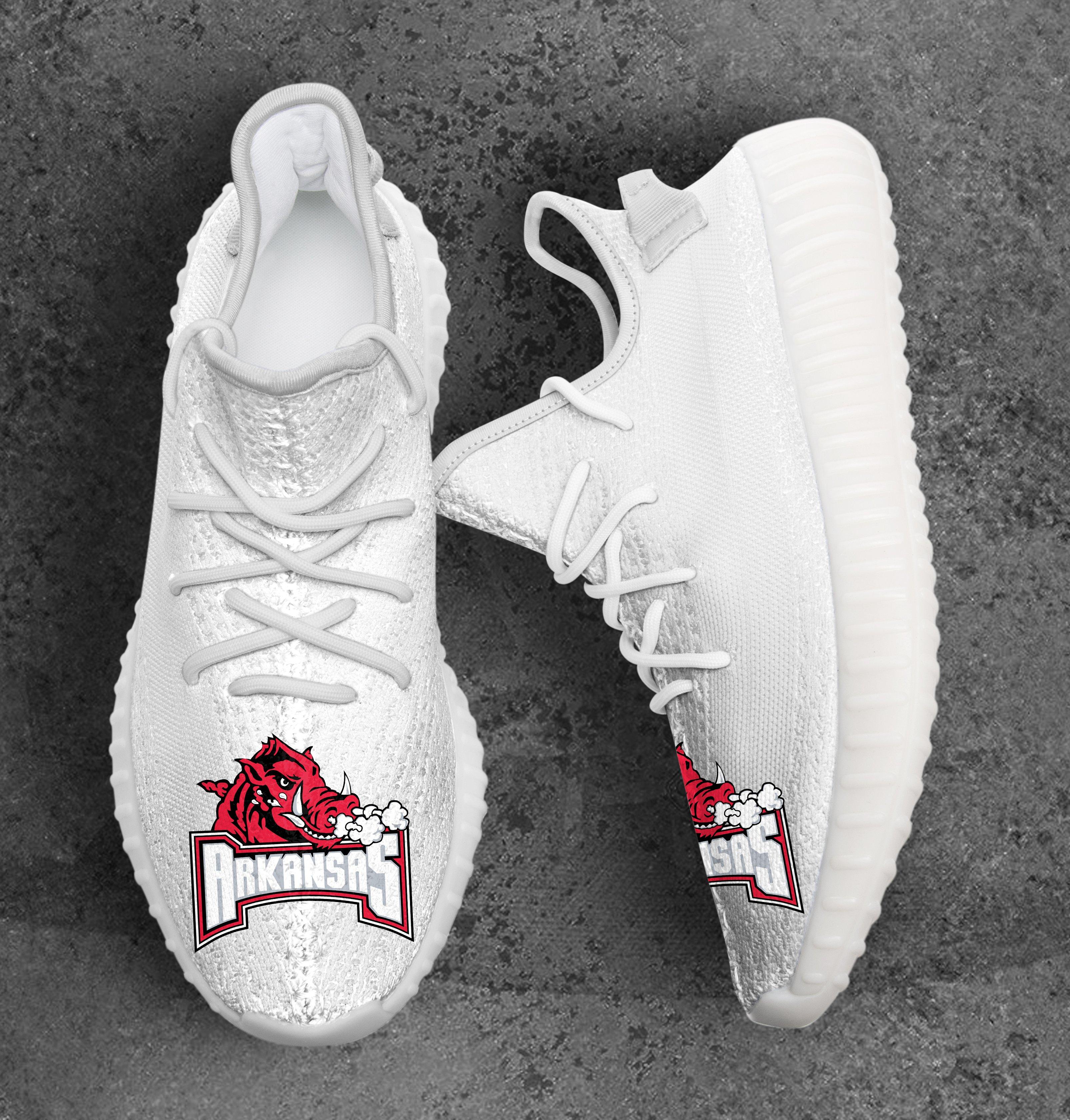 JWFancy Arkansas Razorbacks Yeezy Boost Shoes For Men And Women