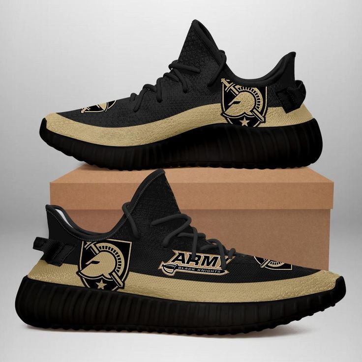 JWFancy Army Black Knights Yeezy Boost Shoes For Men And Women