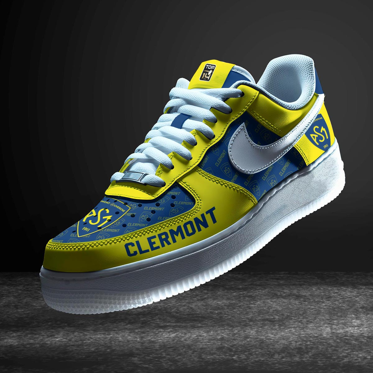 JWFancy ASM Clermont Auvergne Air Low-Top Sneakers Shoes For Men And Women