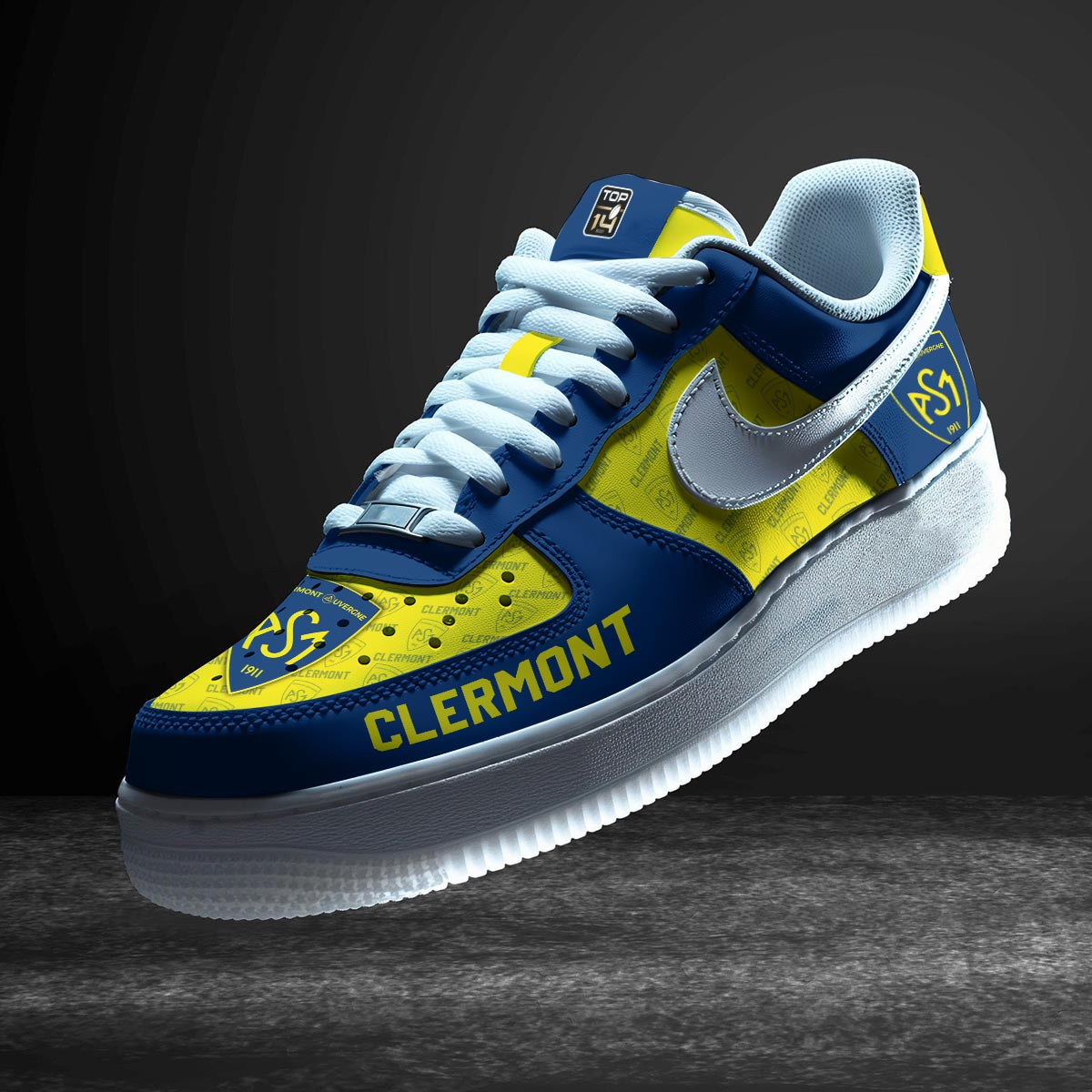 JWFancy ASM Clermont Auvergne Air Low-Top Sneakers Shoes For Men And Women