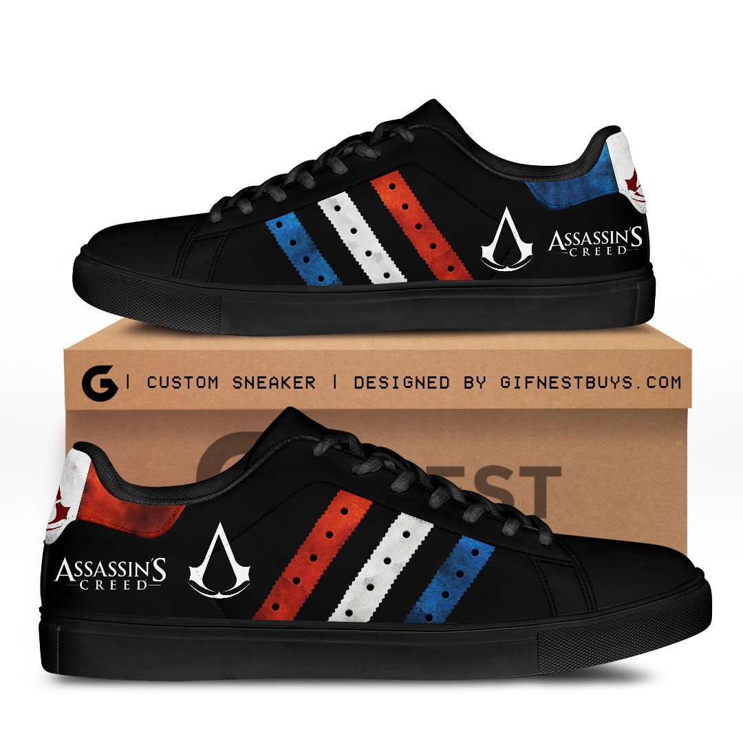 JWFancy Assassin's Creed Skate Stan Shoes Sneakes For Men And Women