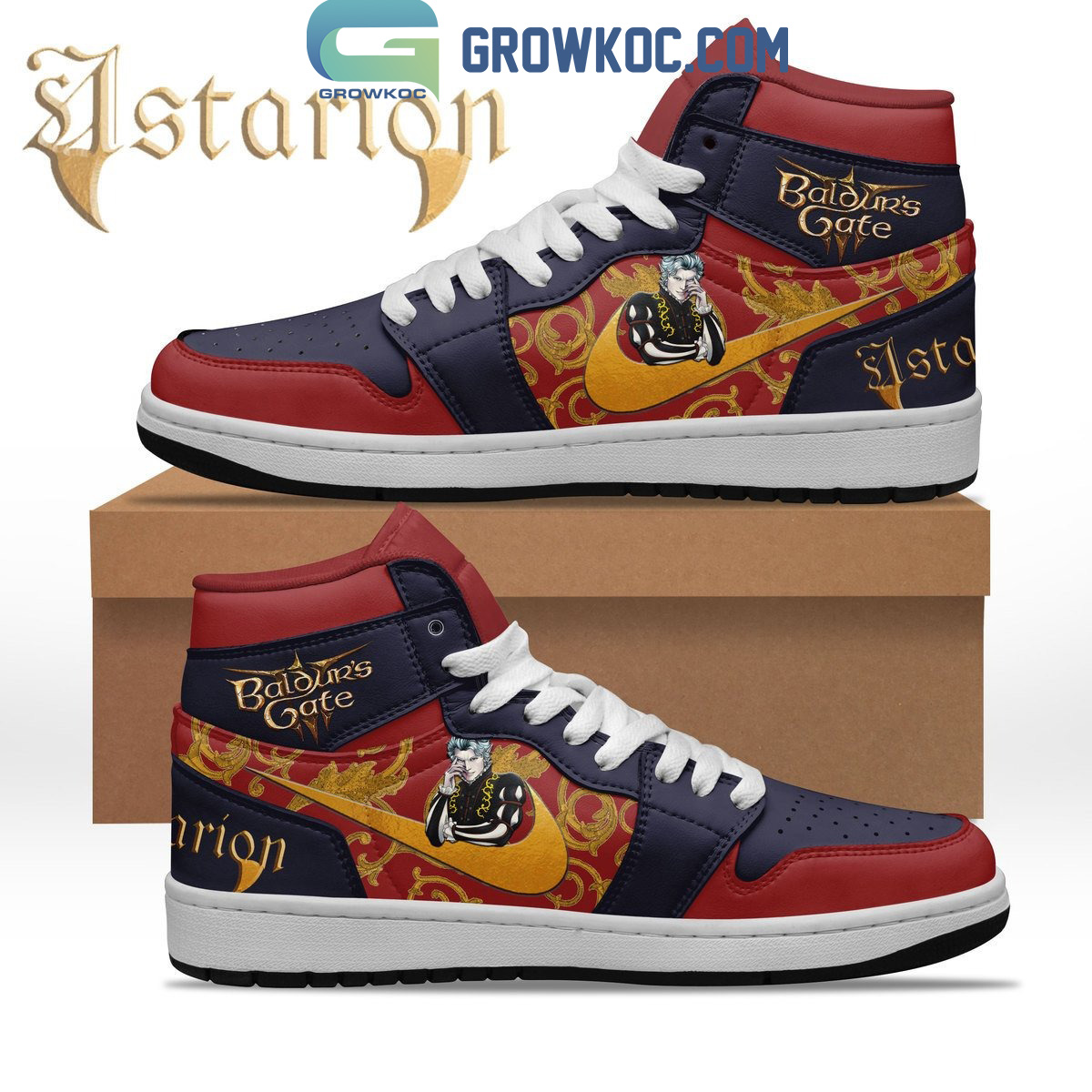 JWFancy Astarion AJ1 High Sneakers Shoes For Men And Women