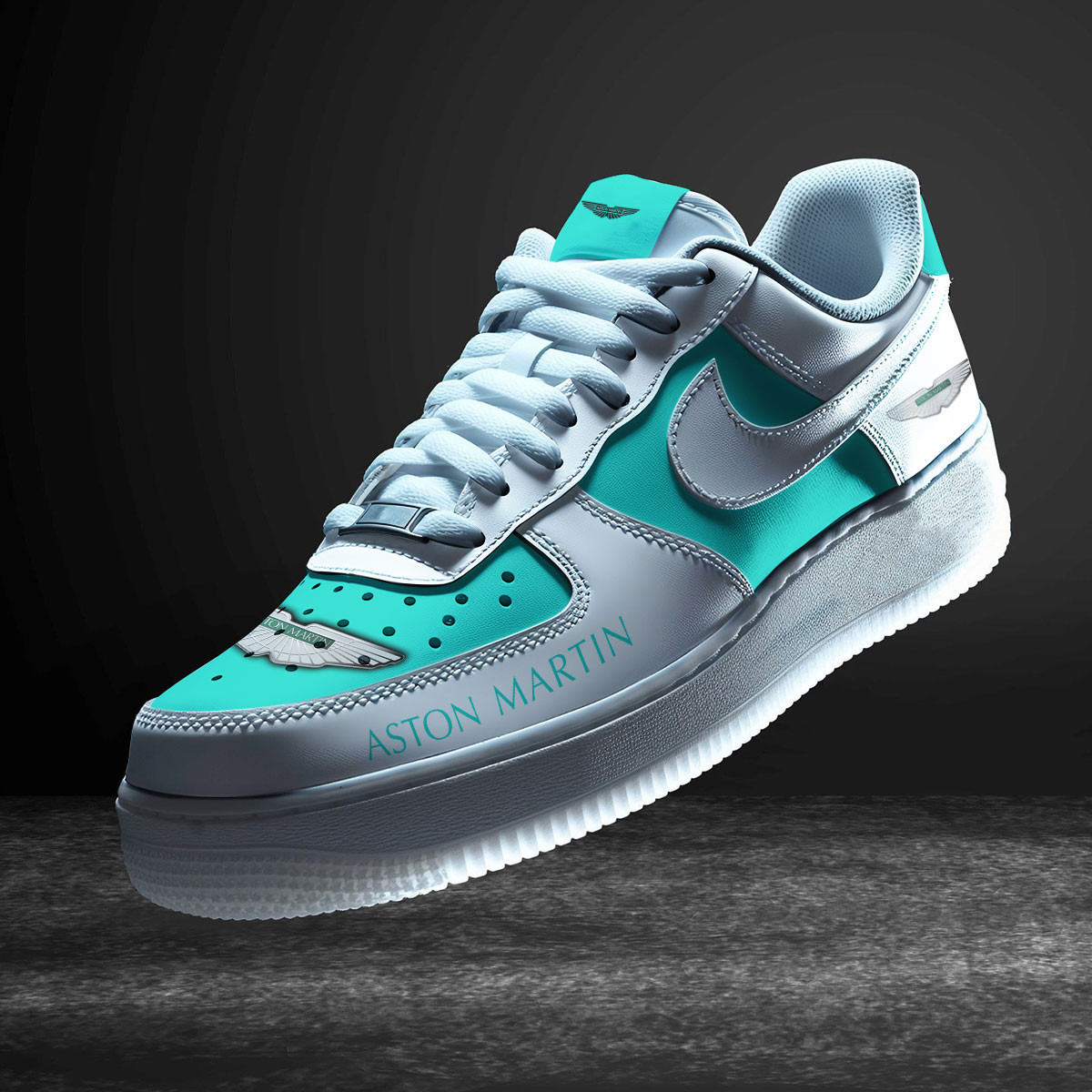 JWFancy Aston-Martin Air Low-Top Sneakers Shoes For Men And Women