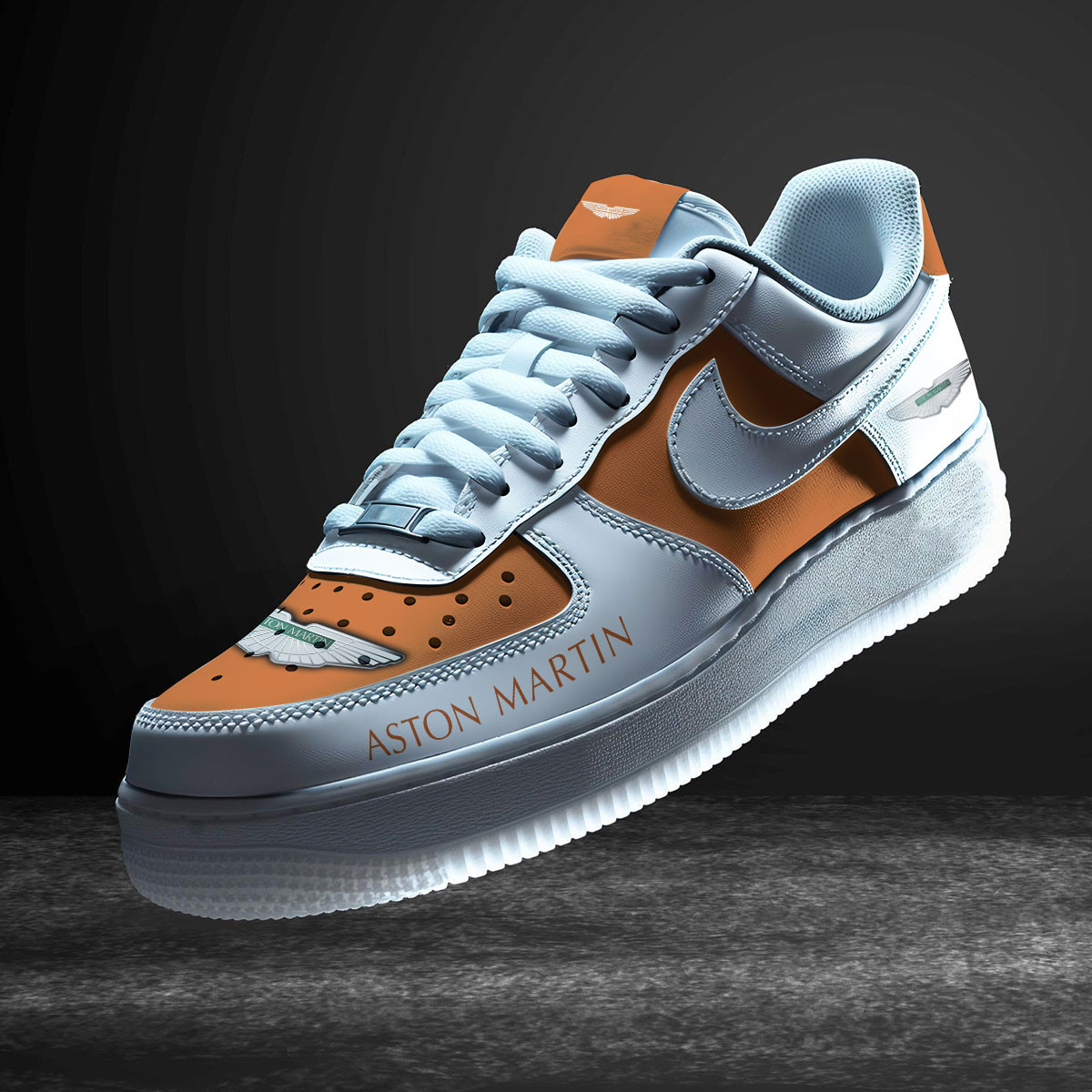 JWFancy Aston-Martin Air Low-Top Sneakers Shoes For Men And Women