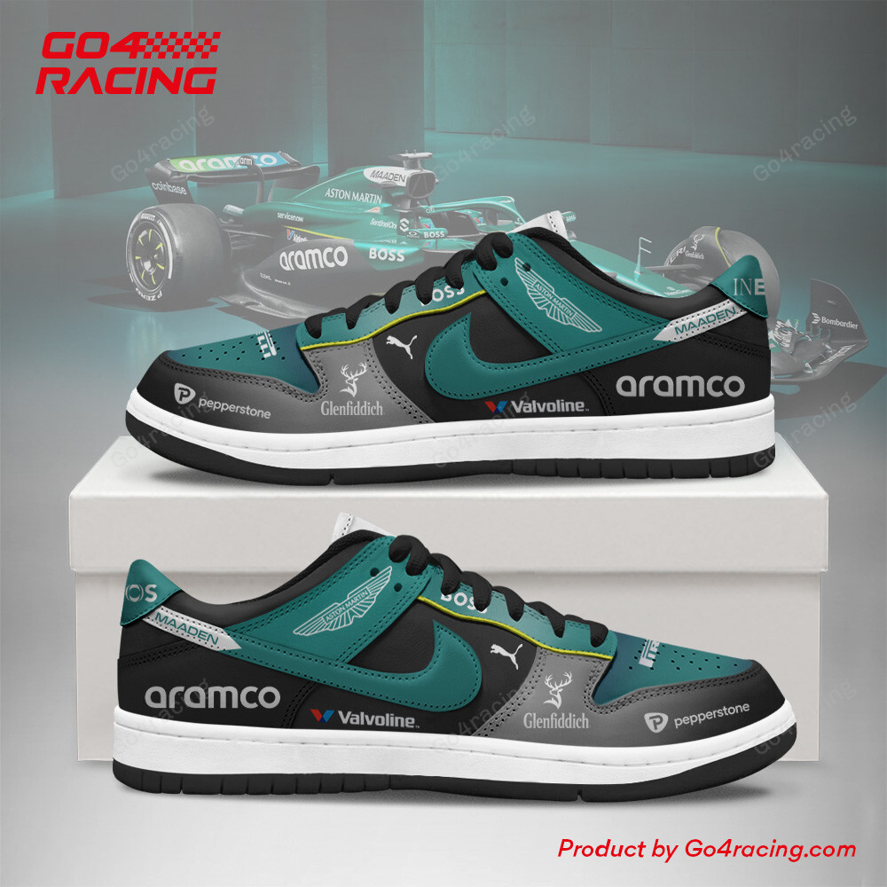 JWFancy Aston Martin AMR25 AJ1 Low Sneakers Shoes For Men And Women