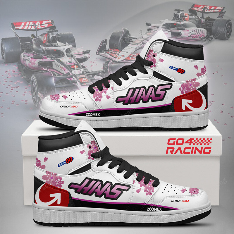 JWFancy Aston Martin Formula AJ1 High Sneakers Shoes For Men And Women