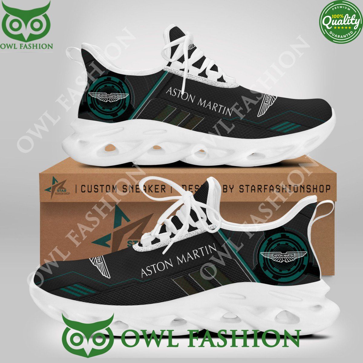 JWFancy Aston Martin Max Soul Shoes Sneakers For Men And Women