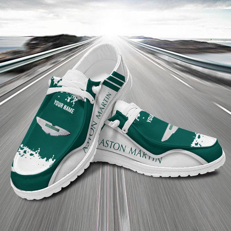 JWFancy Aston-Martins Hey Dude Shoes Wally Men's Lace Up Loafers Comfortable For Men And Women
