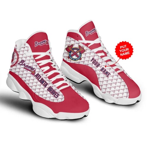 JWFancy Atlanta Braves AJ13 Sneakers Shoes For Men And Women