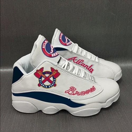JWFancy Atlanta Braves AJ13 Sneakers Shoes For Men And Women