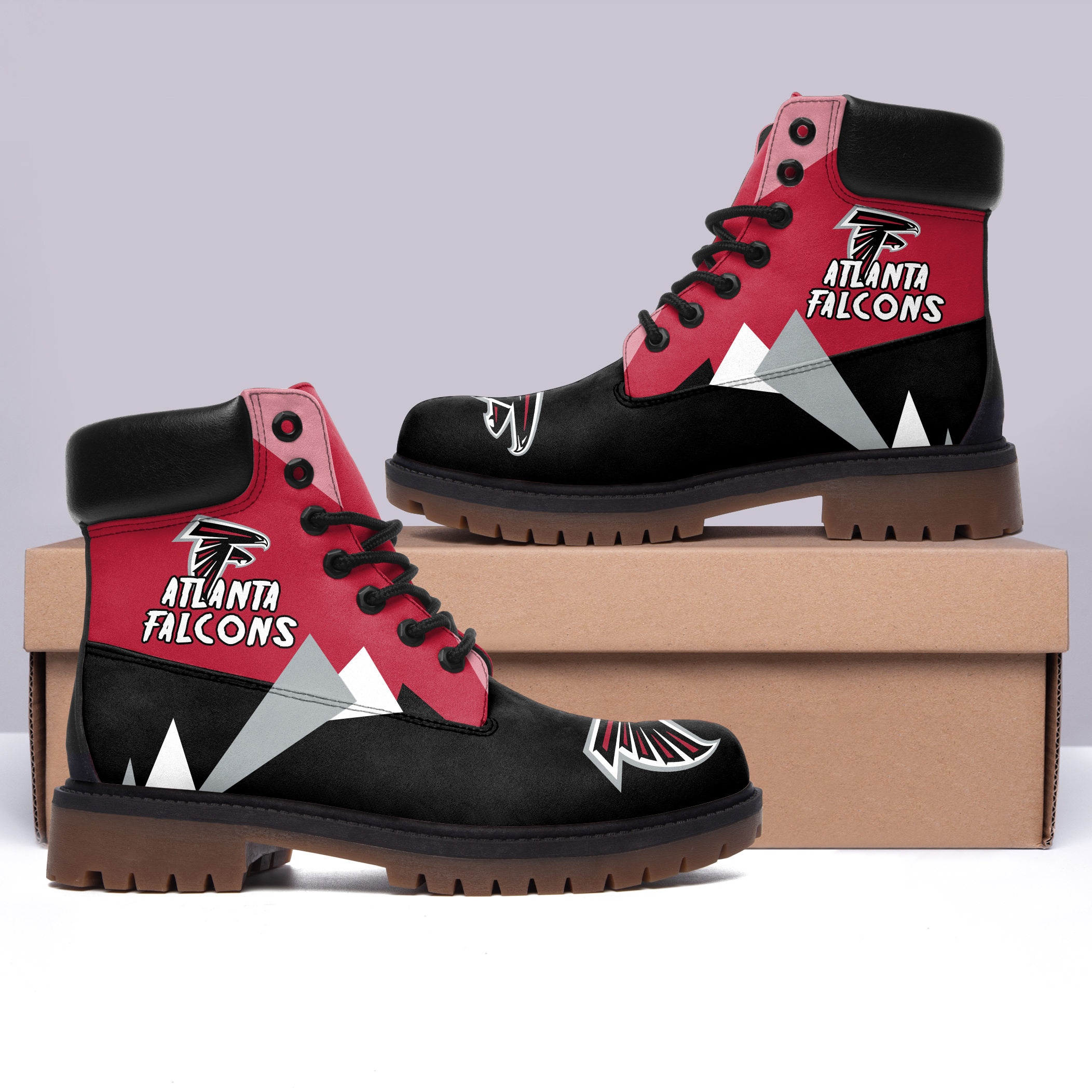 JWFancy Atlanta Falcons Boots Shoes For Men And Women