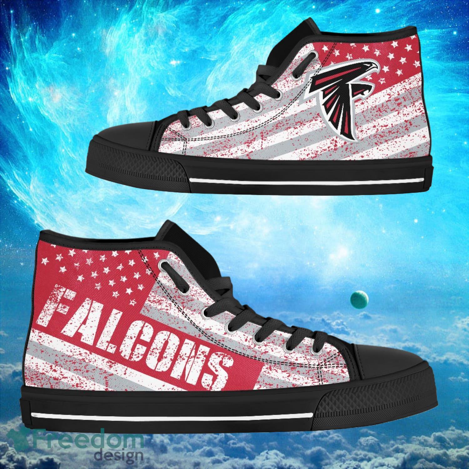 JWFancy Atlanta Falcons High Top Canvas Sneakers Shoes For Men And Women