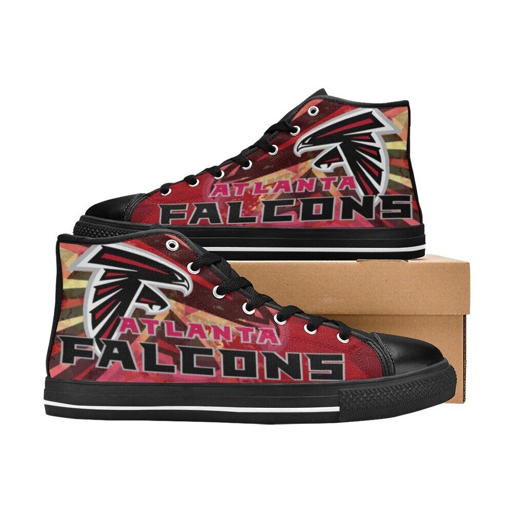 JWFancy Atlanta Falcons High Top Canvas Sneakers Shoes For Men And Women
