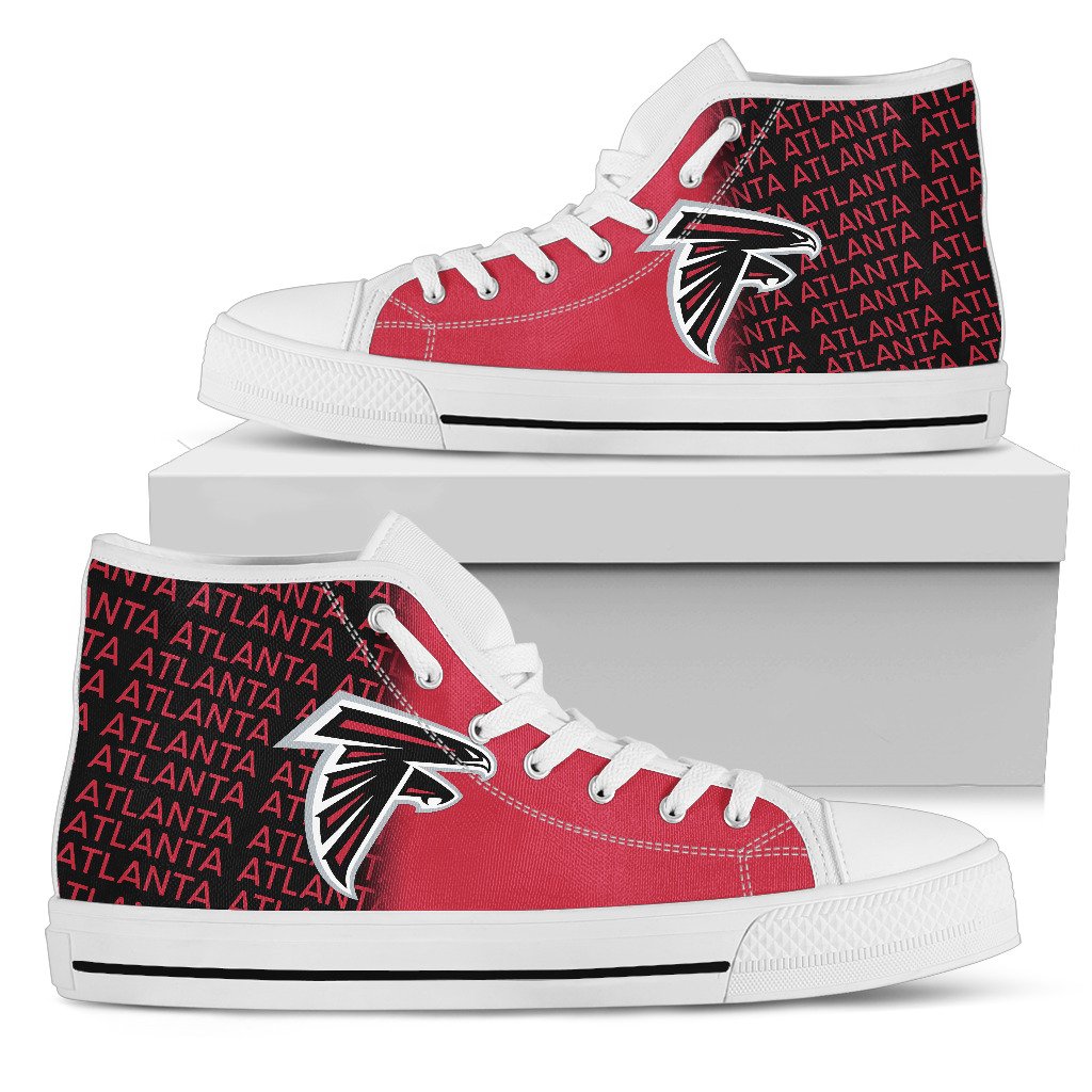 JWFancy Atlanta Falcons High Top Canvas Sneakers Shoes For Men And Women