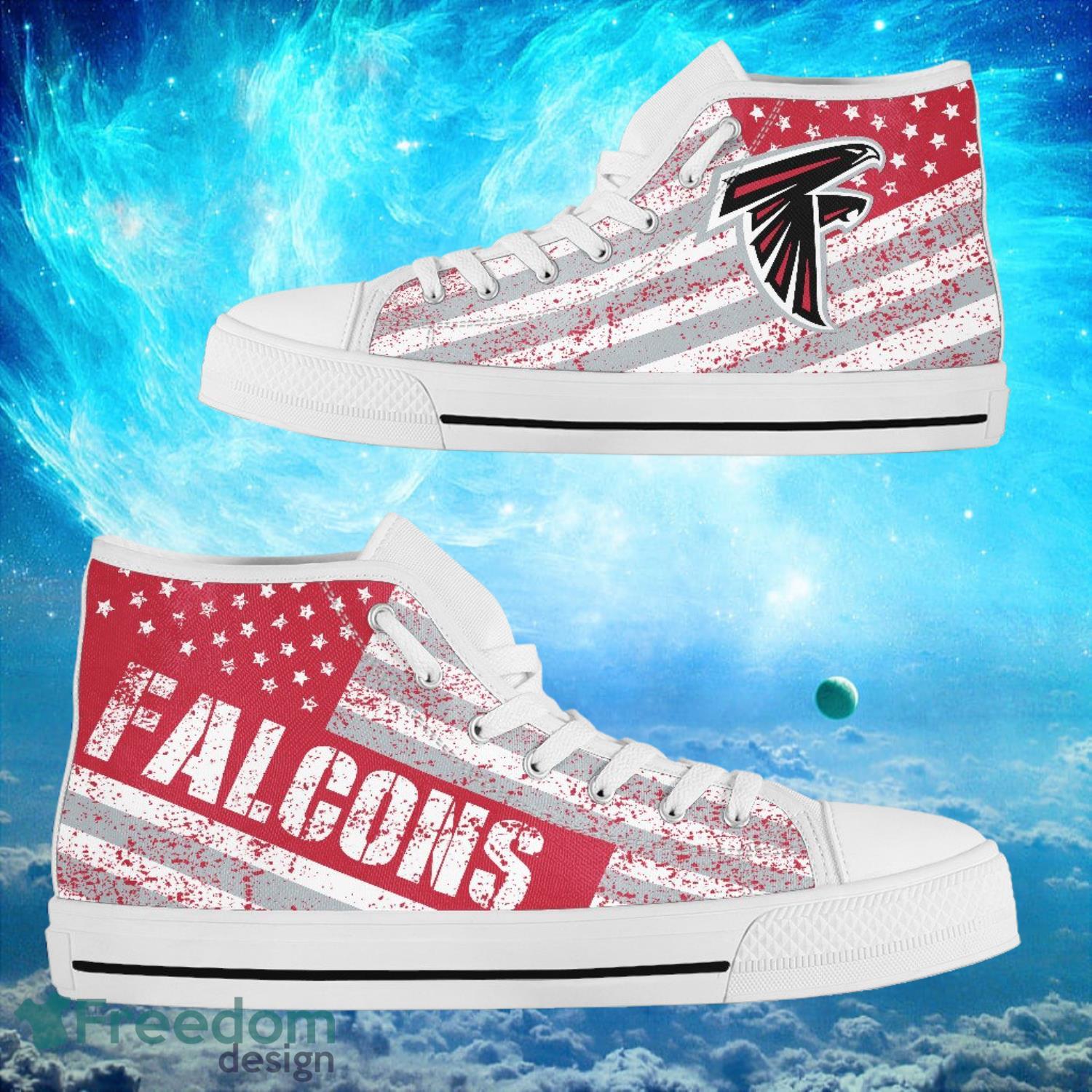 JWFancy Atlanta Falcons High Top Canvas Sneakers Shoes For Men And Women