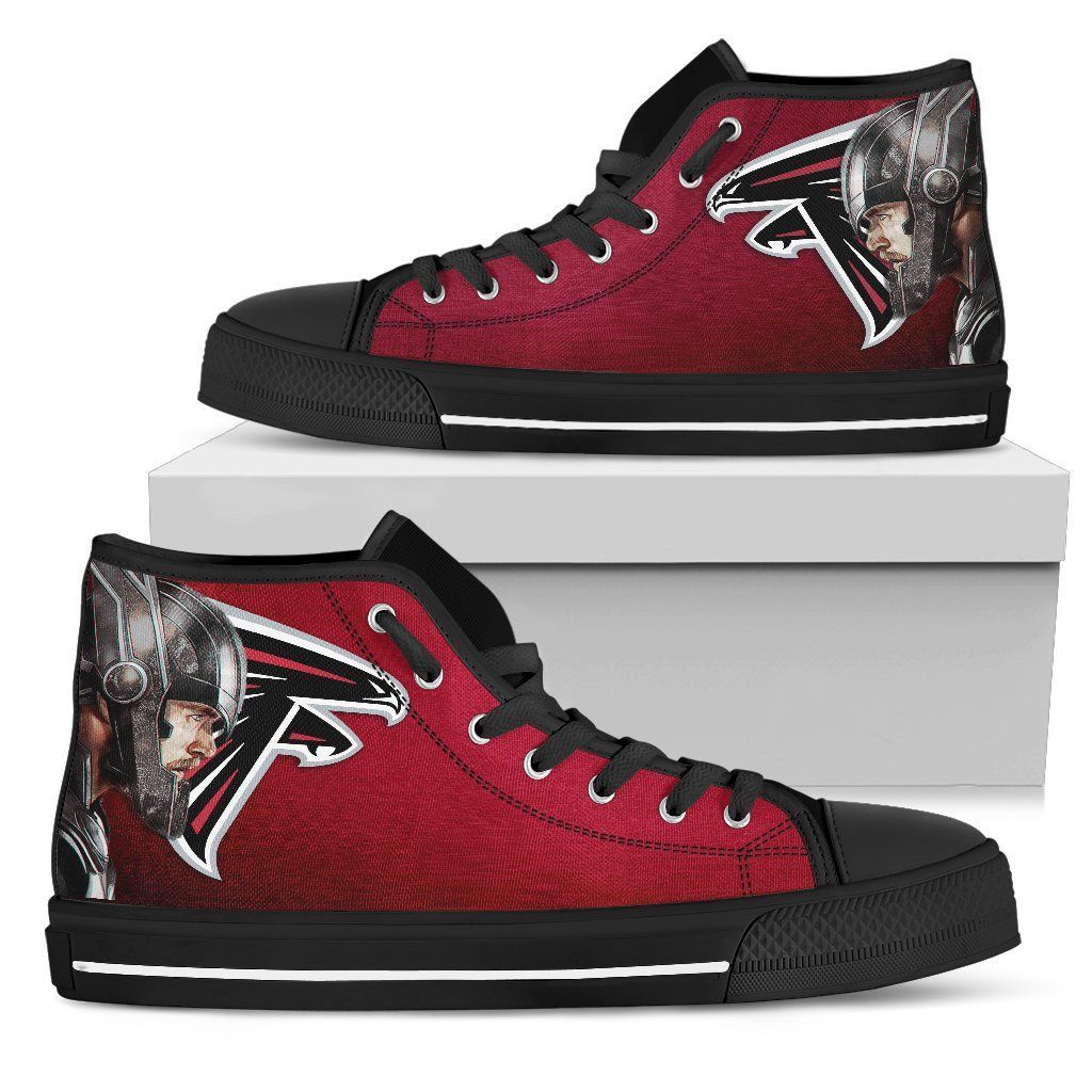 JWFancy Atlanta Falcons High Top Canvas Sneakers Shoes For Men And Women