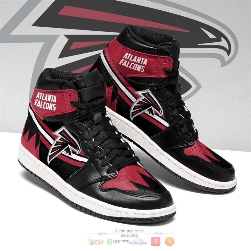JWFancy Atlanta Falcons NFL AJ1 High Sneakers Shoes For Men And Women
