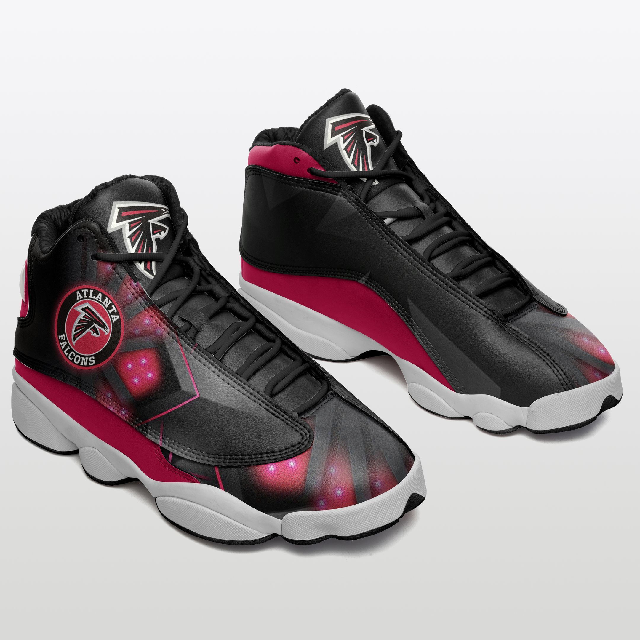 JWFancy Atlanta Falcons NFL AJ13 Sneakers Shoes For Men And Women