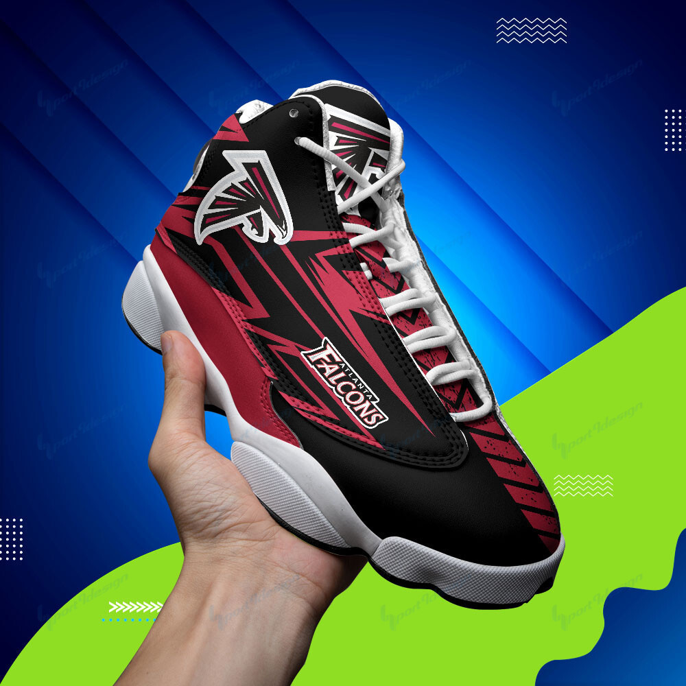JWFancy Atlanta Falcons NFL AJ13 Sneakers Shoes For Men And Women