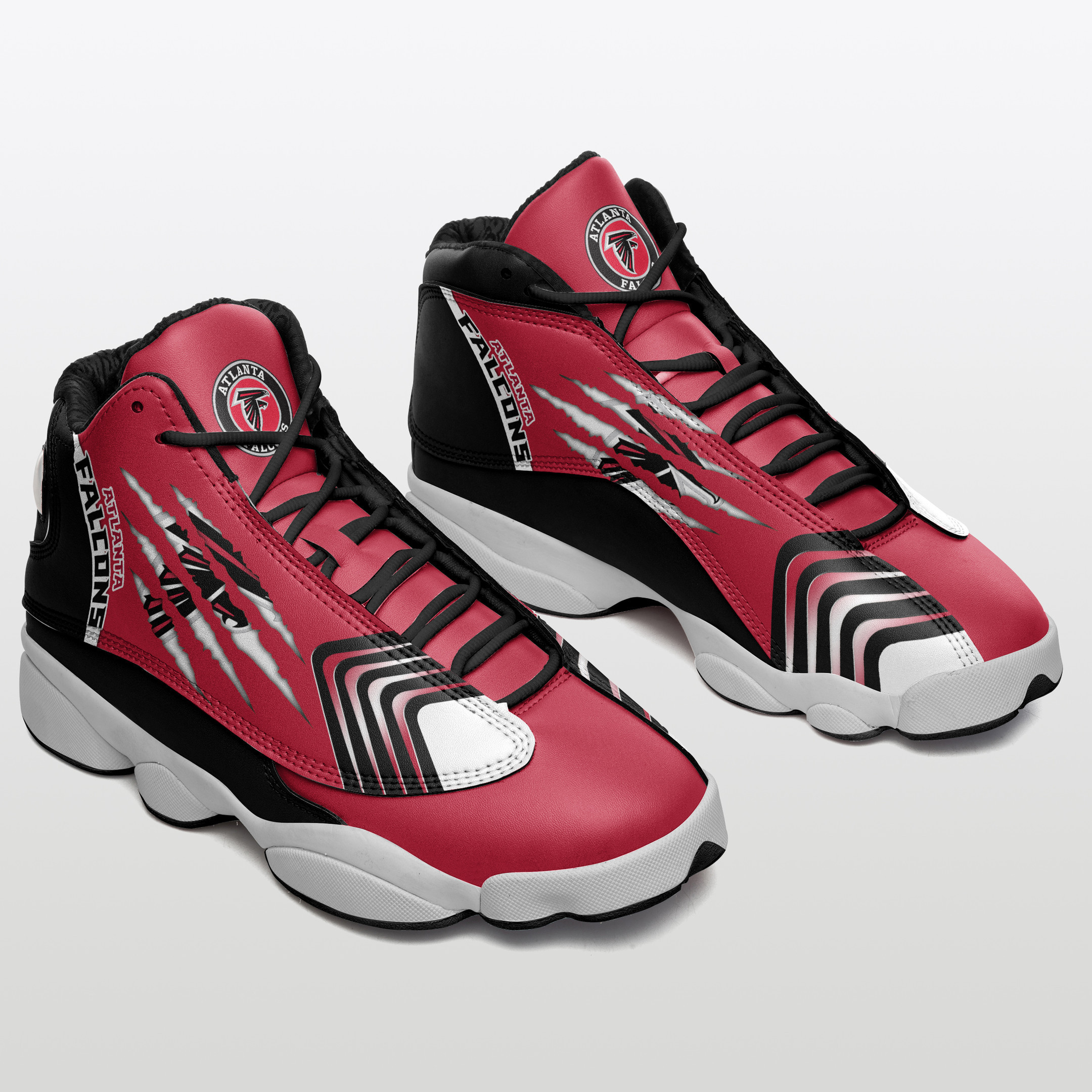 JWFancy Atlanta Falcons NFL AJ13 Sneakers Shoes For Men And Women