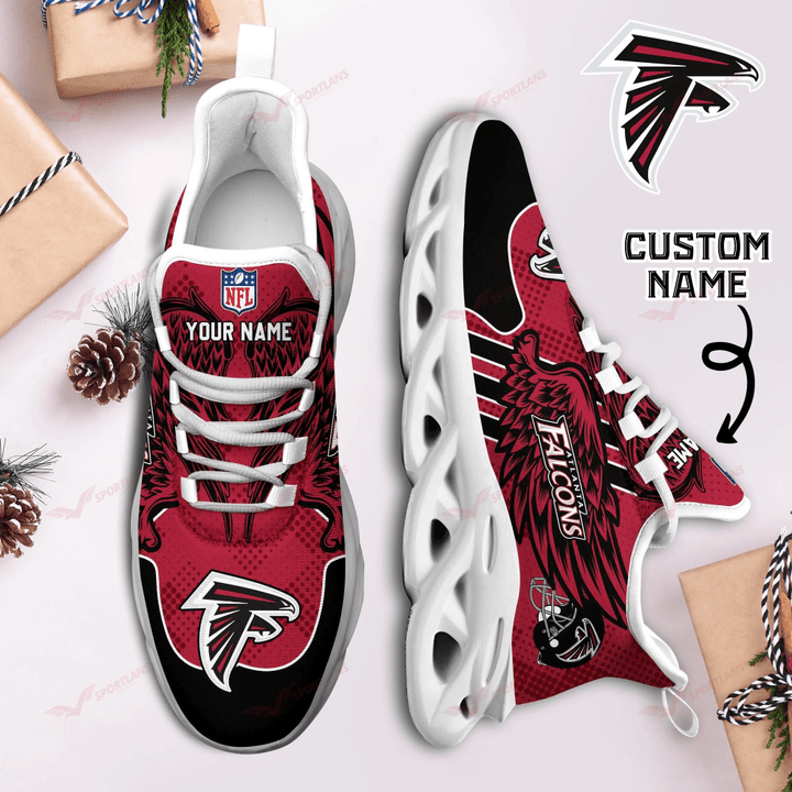 JWFancy Atlanta Falcons NFL Max Soul Shoes Sneakers For Men And Women