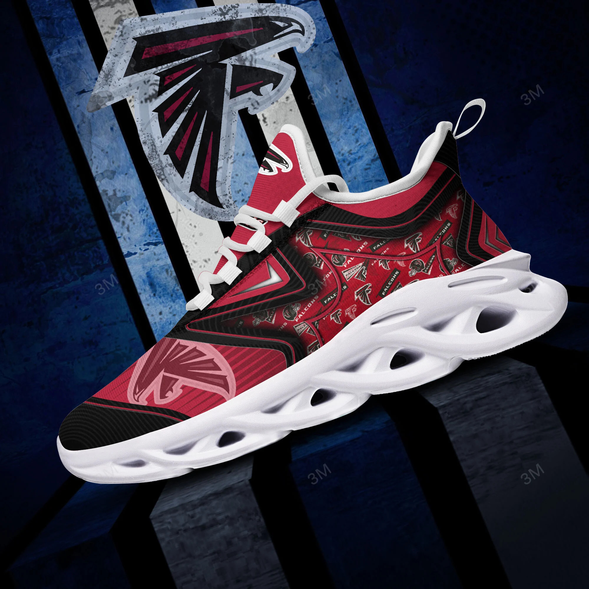 JWFancy Atlanta Falcons NFL Max Soul Shoes Sneakers For Men And Women