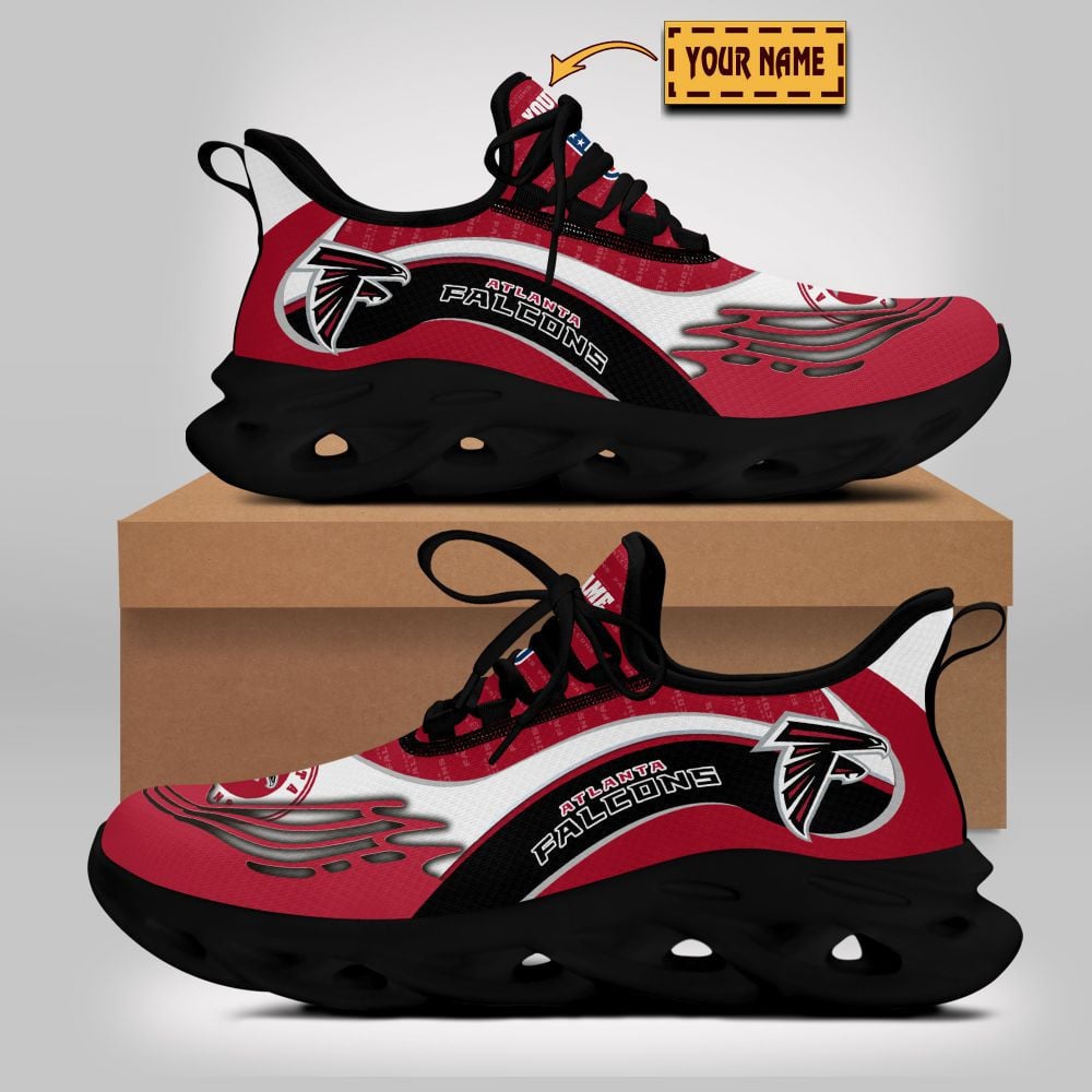 JWFancy Atlanta Falcons NFL Max Soul Shoes Sneakers For Men And Women
