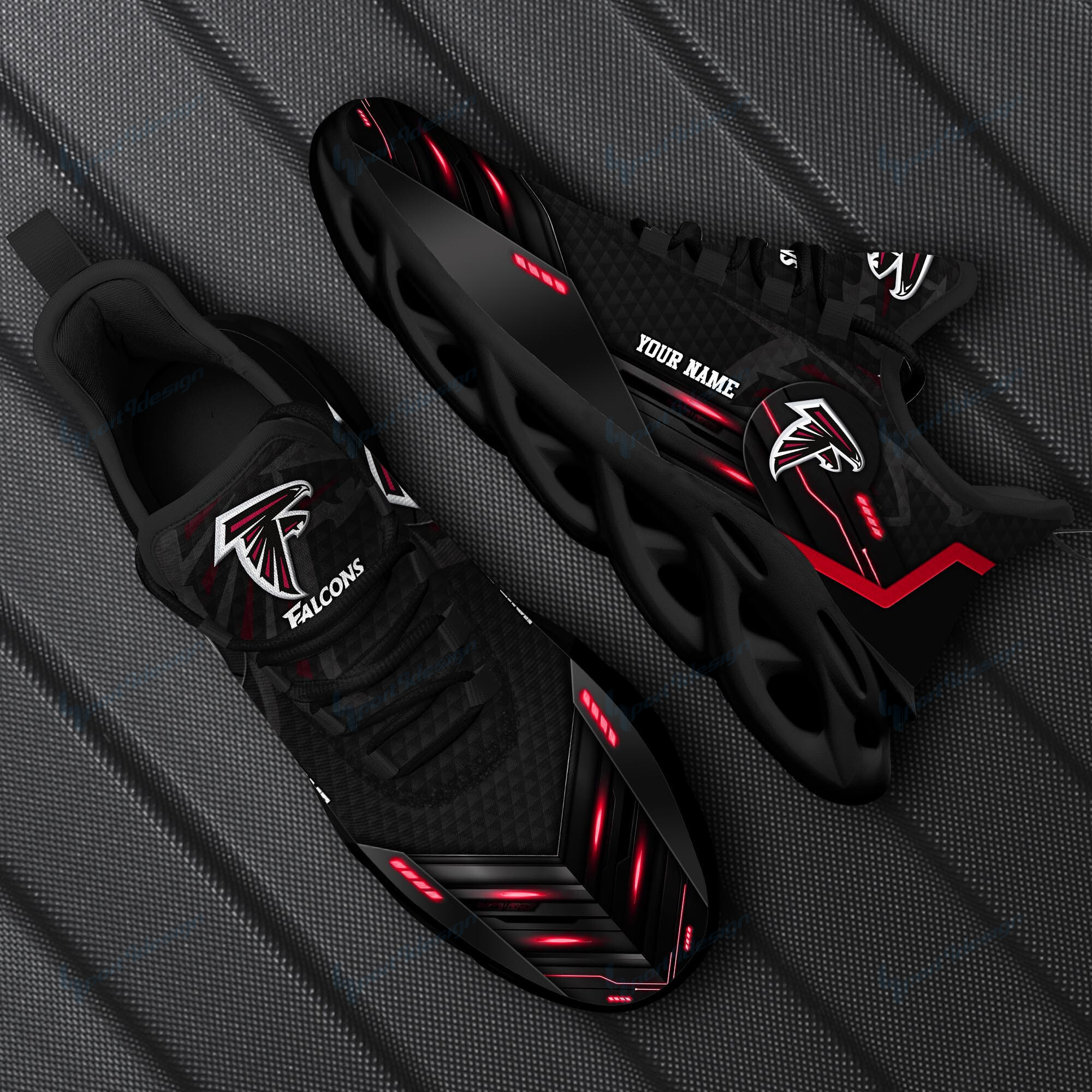 JWFancy Atlanta Falcons NFL Max Soul Shoes Sneakers For Men And Women