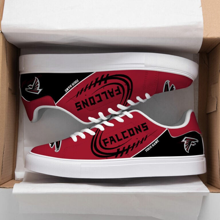 JWFancy Atlanta Falcons Skate Stan Shoes Sneakes For Men And Women