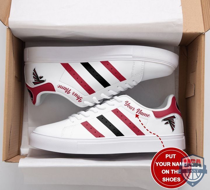JWFancy Atlanta Falcons Skate Stan Shoes Sneakes For Men And Women