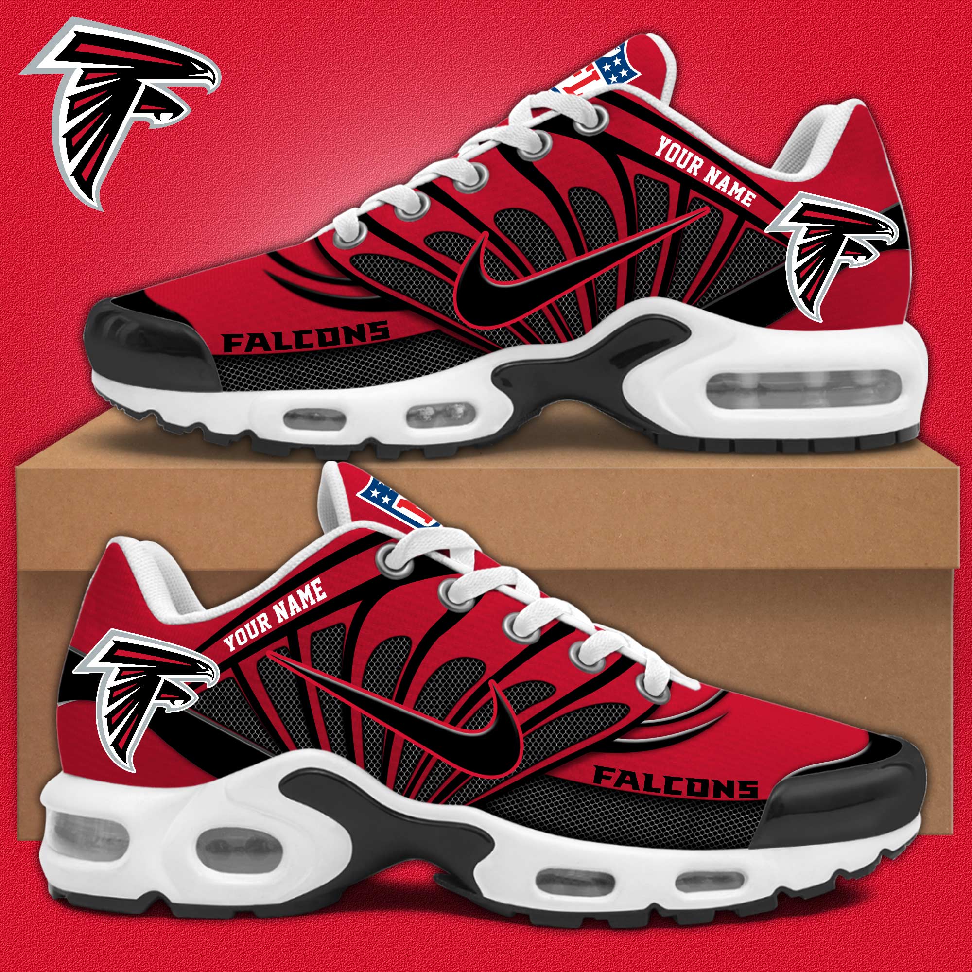 JWFancy Atlanta Falcons TN Shoes Sneakers For Men And Women