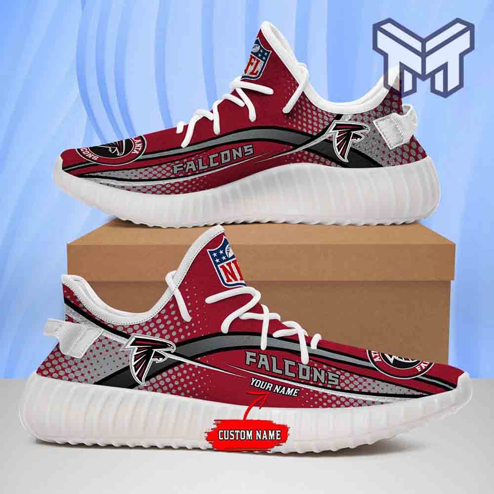 JWFancy Atlanta Falcons Yeezy Boost Shoes For Men And Women
