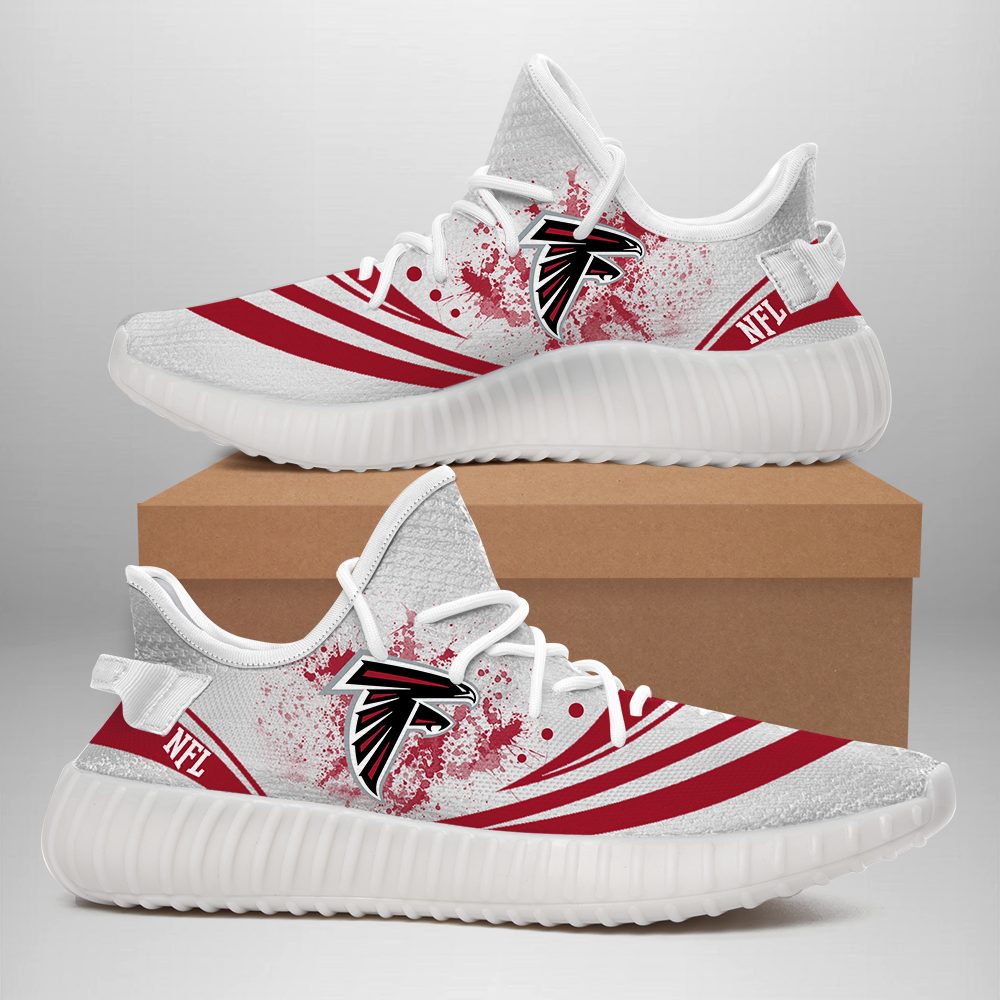 JWFancy Atlanta Falcons Yeezy Boost Shoes For Men And Women