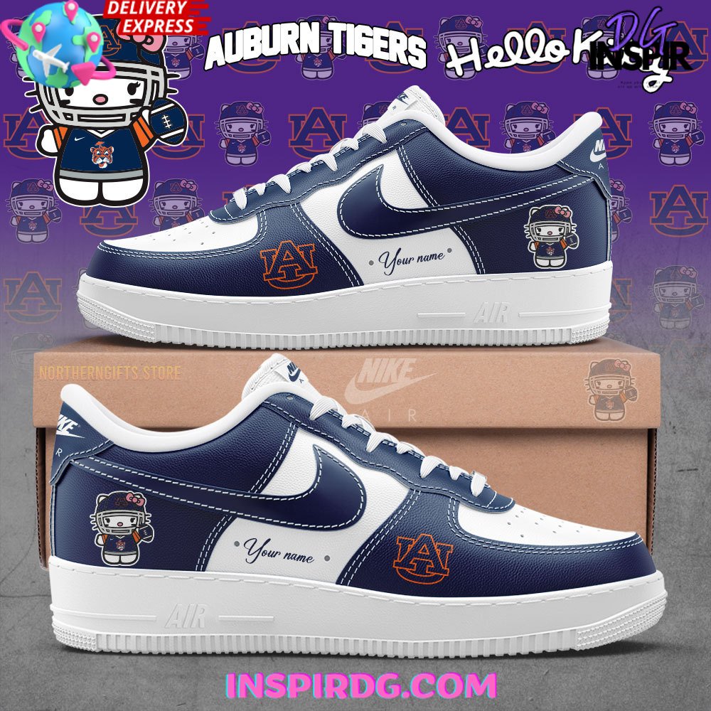 JWFancy Auburn Tiger Air Low-Top Sneakers Shoes For Men And Women