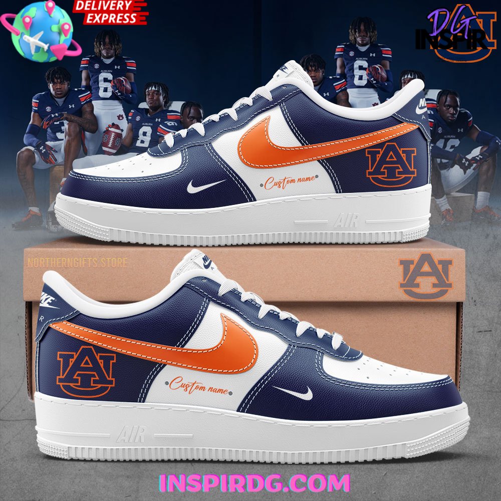 JWFancy Auburn Tigers Air Low-Top Sneakers Shoes For Men And Women