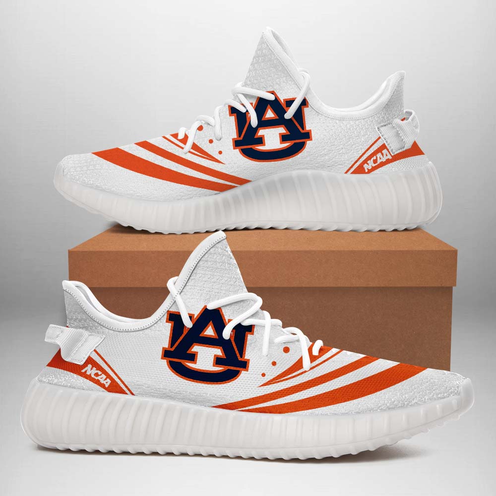 JWFancy Auburn Tigers Yeezy Boost Shoes For Men And Women