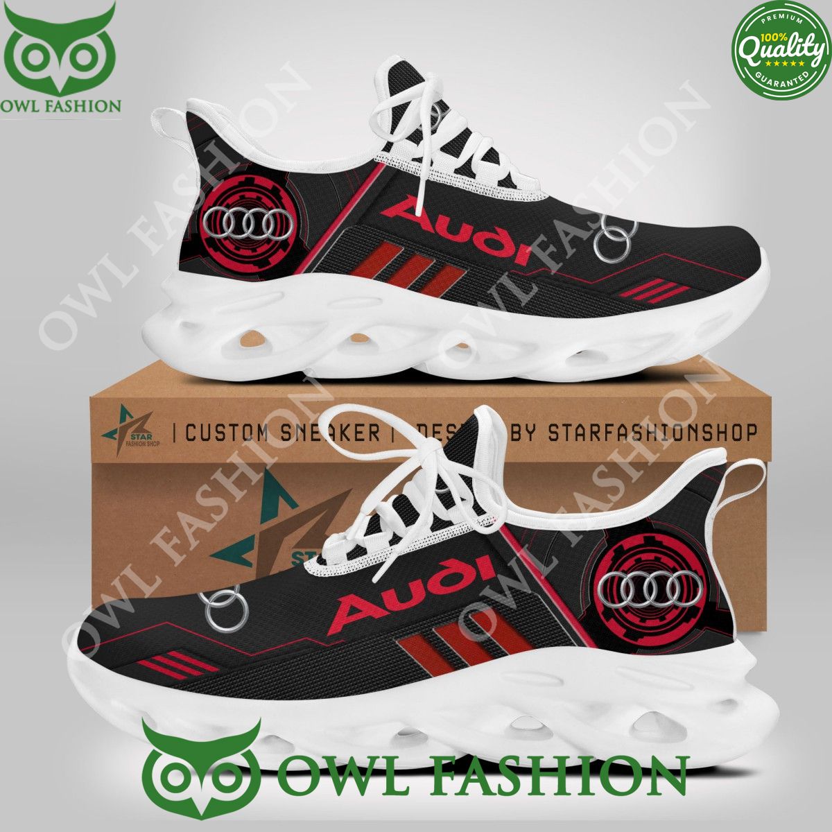 JWFancy Audi Car Brand Max Soul Shoes Sneakers For Men And Women