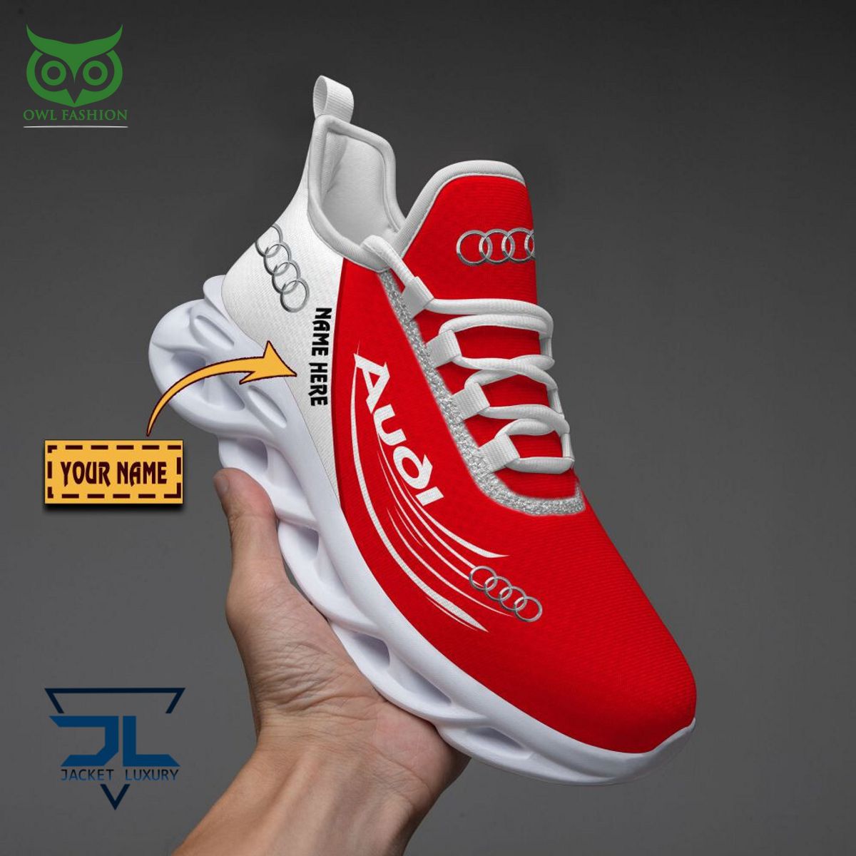 JWFancy Audi Car Brand Max Soul Shoes Sneakers For Men And Women
