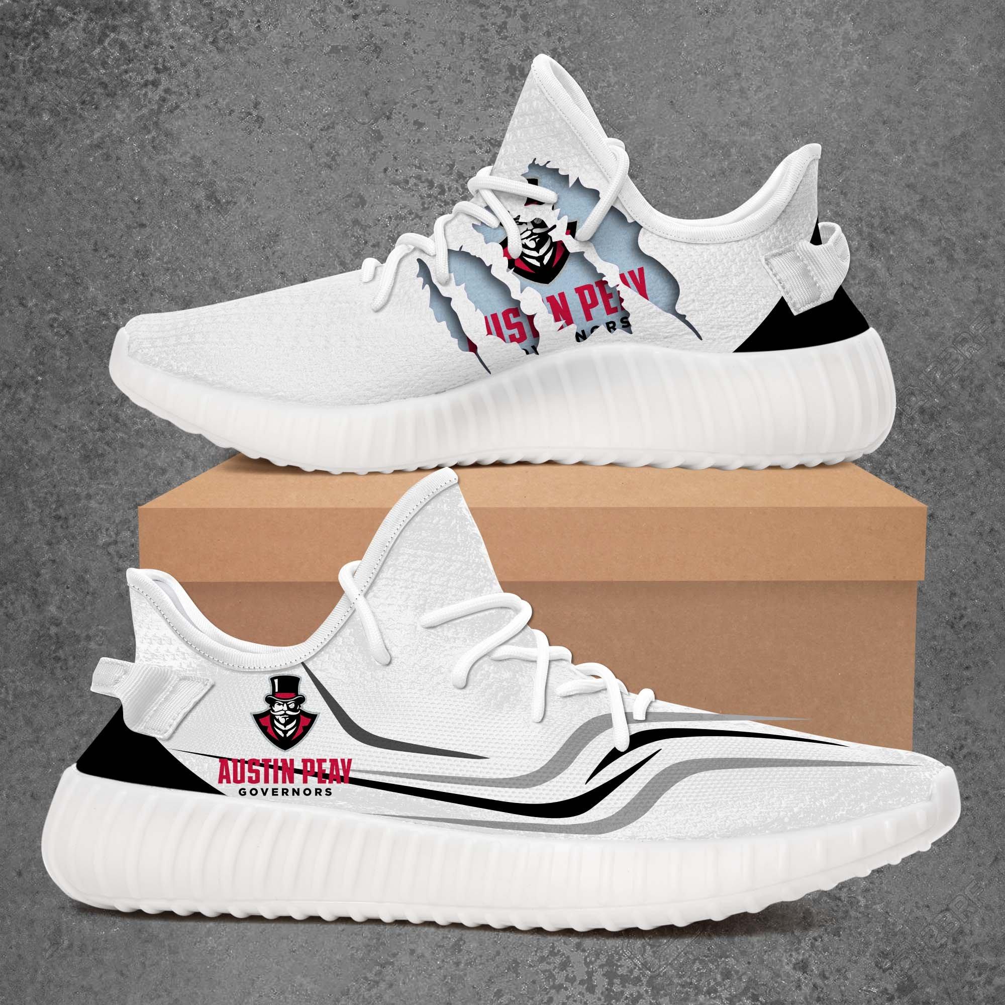 JWFancy Austin Peay State Governors Yeezy Boost Shoes For Men And Women