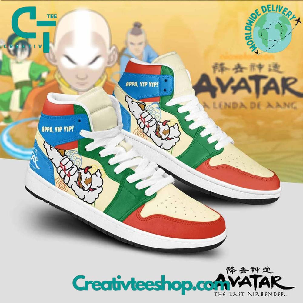 JWFancy Avatar the Last Airbender AJ1 High Sneakers Shoes For Men And Women