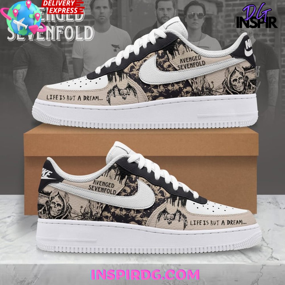 JWFancy Avenged Sevenfold Air Low-Top Sneakers Shoes For Men And Women