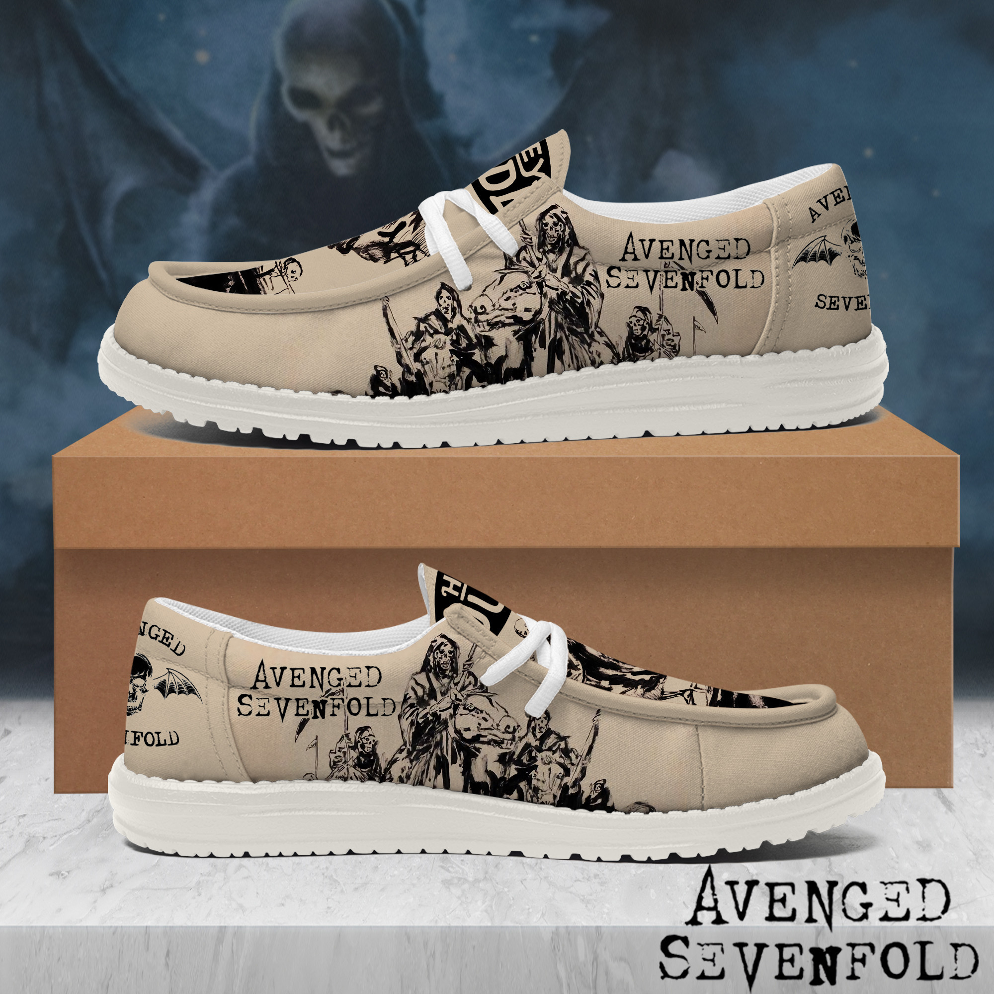 JWFancy Avenged Sevenfold – Custom Name Hey Dude