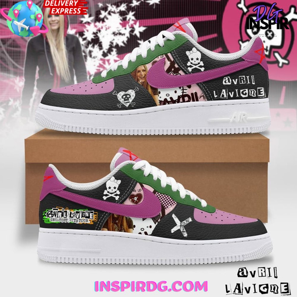 JWFancy Avril Lavigne Air Low-Top Sneakers Shoes For Men And Women
