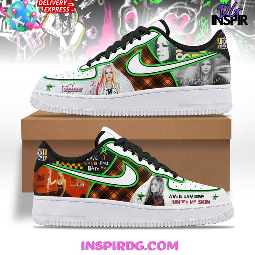 JWFancy Avril Lavigne Air Low-Top Sneakers Shoes For Men And Women